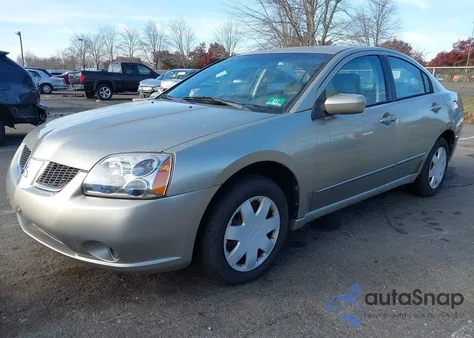 2004 Mitsubishi Galant Es Medium/Ls Medium из США, поврежденный, VIN 4A3AB36FX4E096074